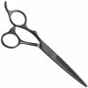 Kadeřnické nůžky Olivia Garden Kadeřnické nůžky pro leváky SilkCut Pro Matt Black 5,75" PRO5.75L