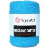 Příze YarnArt Příze Macrame Cotton 780 - tmavý tyrkys