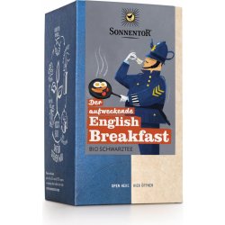 Sonnentor Bio čaj English Breakfast pro probuzení 18 dvoukomorových sáčků