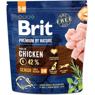 BRIT Premium by Nature Senior S+M 1 kg