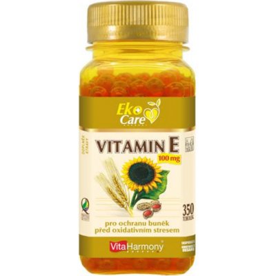 Vita Harmony VE Vitamín E 100 mg 350 tobolek – Zboží Mobilmania