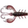 Návnada a nástraha Illex Nymfa Magic Craw Black Red 11,5cm 22g