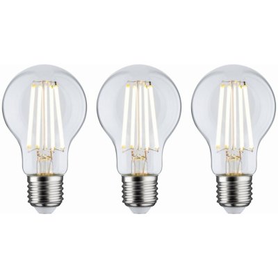 Paulmann Eco-Line Filament 230V LED žárovka E27 3ks-sada 3x4W 3000K čirá – Hledejceny.cz