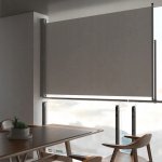 vidaXL Zatahovací boční markýza 160 x 300 cm šedá – Zboží Mobilmania