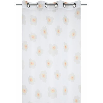 STOF Záclona s kopretinami, SWEETLOVE, 140 x 260 cm bílý – Hledejceny.cz