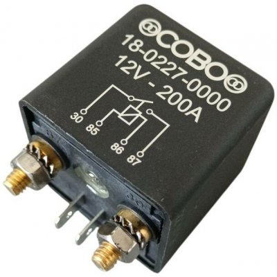 Relé žhavení 12V/200A COBO – Hledejceny.cz
