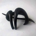 Dřevěná spona do vlasů č. 401 – Zboží Dáma