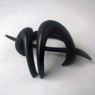 Dřevěná spona do vlasů č. 401 – Zboží Dáma