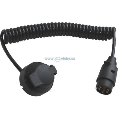Tanatech Spirálový prodlužovací kabel 12V 7-pól. vidlice a 7-pól. zásuvka | Zboží Auto