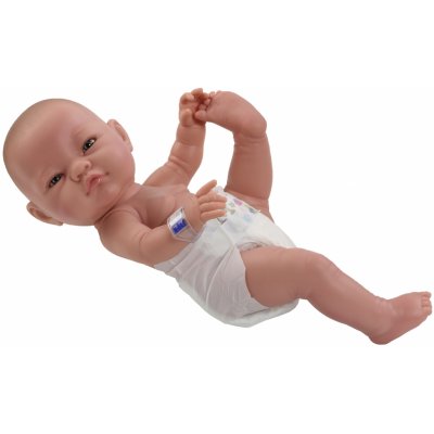 Paola Reina Realistické bábätko Bebito v plienke 45 cm