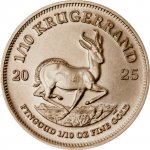 South African Mint Krugerrand zlatá mince Südafrika 1/10 oz – Zboží Mobilmania