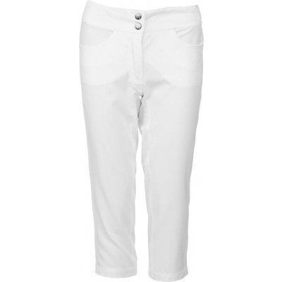 O'Style Dámské CAPRI kalhoty ALBY bílé – Zboží Mobilmania