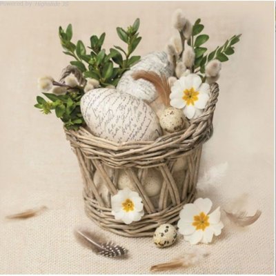 Ubrousek 33x33 cm KOŠÍK KRASLIC – Hledejceny.cz