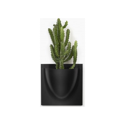 Nástěnný květináč VertiPlants BIO Black 30 cm Verti Copenhagen