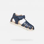 Geox Sandal Stepp G012697 Tmavě modrá – Zboží Mobilmania