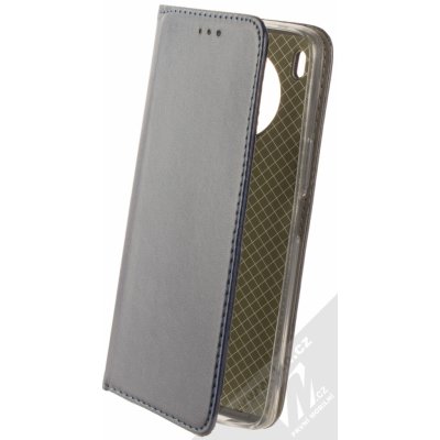 Pouzdro 1Mcz Magnetic Book Huawei Nova 8i, Honor 50 Lite tmavě modré – Hledejceny.cz