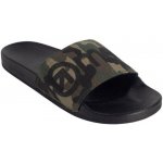 Meatfly pánské pantofle Hudson Black Camo Ripstop Černá – Sleviste.cz