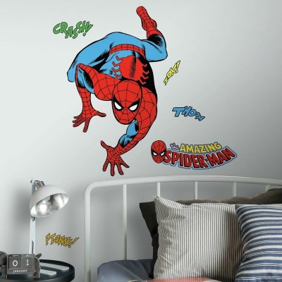 RoomMates Samolepka na zeď Amazing Spiderman XXL 55x88 cm – Hledejceny.cz