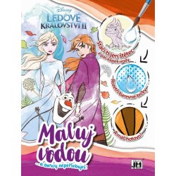 Jiri Models Maluj vodou Frozen 2 omalovánky