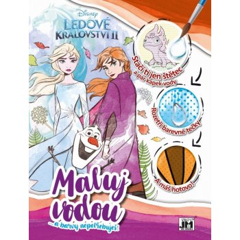 Jiri Models Maluj vodou Frozen 2 omalovánky