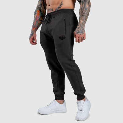 Iron Aesthetics jogger tepláky Round šedé – Zboží Dáma
