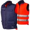 Pracovní oděv Industrial Starter REVERSE oboustranná vesta oranž. modrá