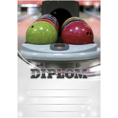 Diplom bowling – Zboží Mobilmania