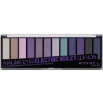 Rimmel paletka 12 očních stínů MagnifEyes Eyeshadow Palette 007 Electric Violet 14 g – Hledejceny.cz