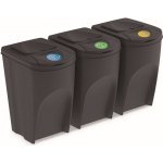 PROSPERPLAST SORTIBOX ANTRACIT 35 l černý – Sleviste.cz