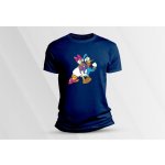 Sandratex dětské bavlněné tričko Daisy a Donald námořnická modrá – Zboží Dáma