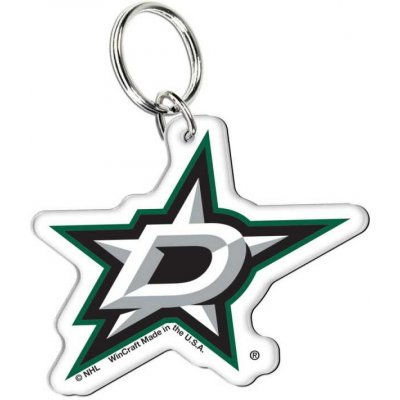 Přívěsek na klíče DAL Acrylic logo Dallas Stars