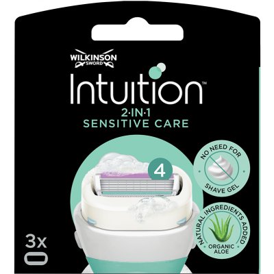 Wilkinson Sword Intuition Naturals Sensitive Care 3 ks – Zboží Mobilmania