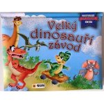 Velký dinosauří závod - Prostorová kniha – Hledejceny.cz