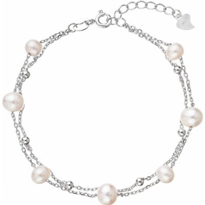 Pavona Půvabný dvojitý náramek s říčními perlami 23019.1 – Hledejceny.cz