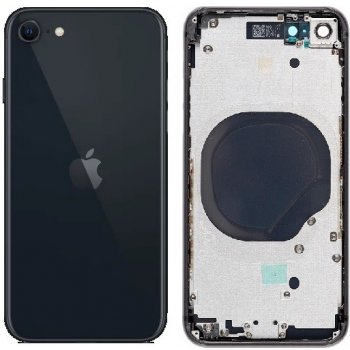 Kryt Apple iPhone SE 2020/2022 Zadní housing černý