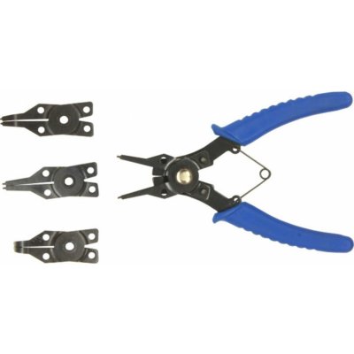 Kleště na pojistné kroužky 4 vložky Connex CPT179004 – Zboží Mobilmania