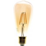 Ecolamp by eLight Dekorační LED žárovka E27 teplá 2700k 6w 700 lm jantarová – Hledejceny.cz