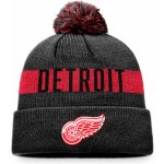 Fanatics pánská Zimní čepice Detroit Red Wings Fundamental beanie Cuff with Pom – Zboží Mobilmania