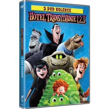 Hotel Transylvánie 1 - 3 DVD - 3 DVD kolekce