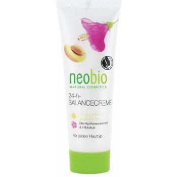 Neobio Balance krém 24h s Bio meruňkovým olejem a ibiškem 50 ml