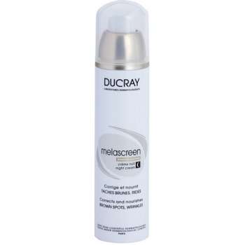 Ducray Melascreen noční výživný krém proti pigmentovýn skvrnám a vráskám (Corrects and Nourishes) 50 ml