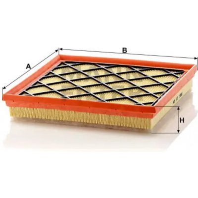 MANN FILTER Vzduchový filtr C 26 108 – Hledejceny.cz