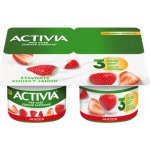 Danone Activia jahoda 4 x 120 g – Zboží Dáma