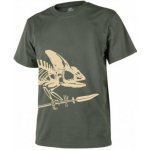 Tričko Helikon-Tex Full Body Skeleton krátké Olive Green – Sleviste.cz