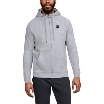 Under Armour Rival Fleece Fz Hoodie šedá