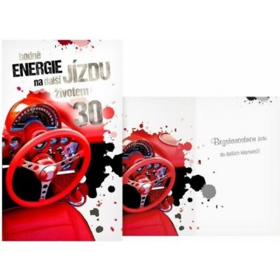 Přání k narozeninám 30 M11-500 T – Sleviste.cz