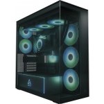 ARCTIC Xtender Black window w/o GPU ACPCC00015A – Zboží Živě