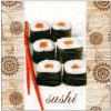Ubrousky Unipap ubrousek ED11-017 33x33cm sushi 2010728 162308