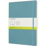 Moleskine Zápisník XL měkké desky tyrkysový čistý B5 96 listů – Hledejceny.cz