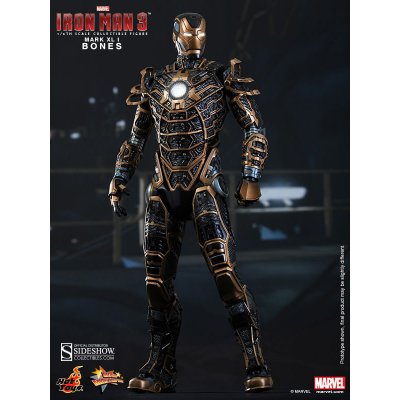 Hot Toys Iron Man 3 Iron Man Mark XLI Bones Movie Masterpiece 30 cm – Zboží Mobilmania